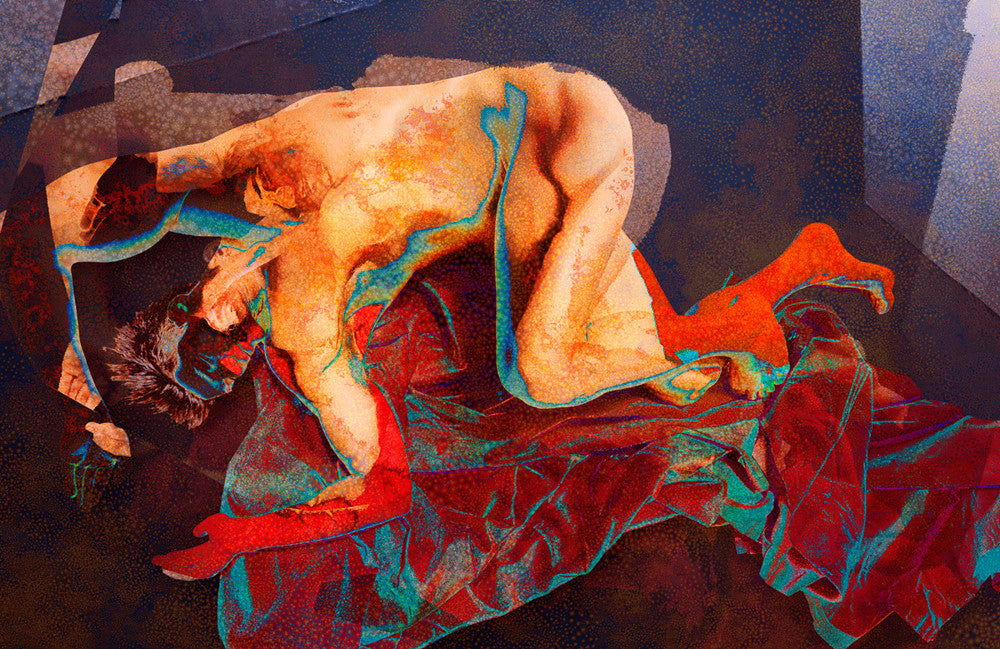 Abstract Nude 03 - Ed Freeman Fine Art