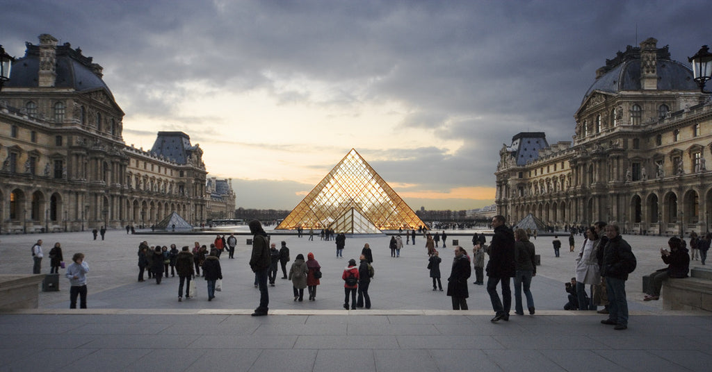 Louvre Courtyard, Paris - Ed Freeman Fine Art