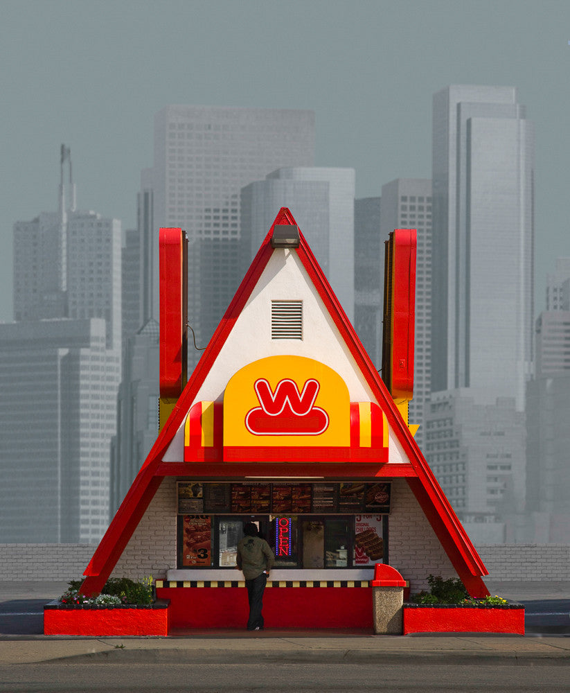 Pyramid Wienerschnitzel, Los Angeles - Ed Freeman Fine Art