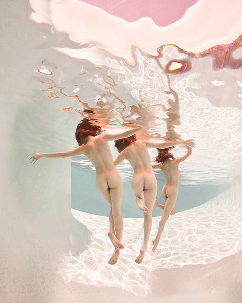Underwater Nude Trio 02 - Ed Freeman Fine Art