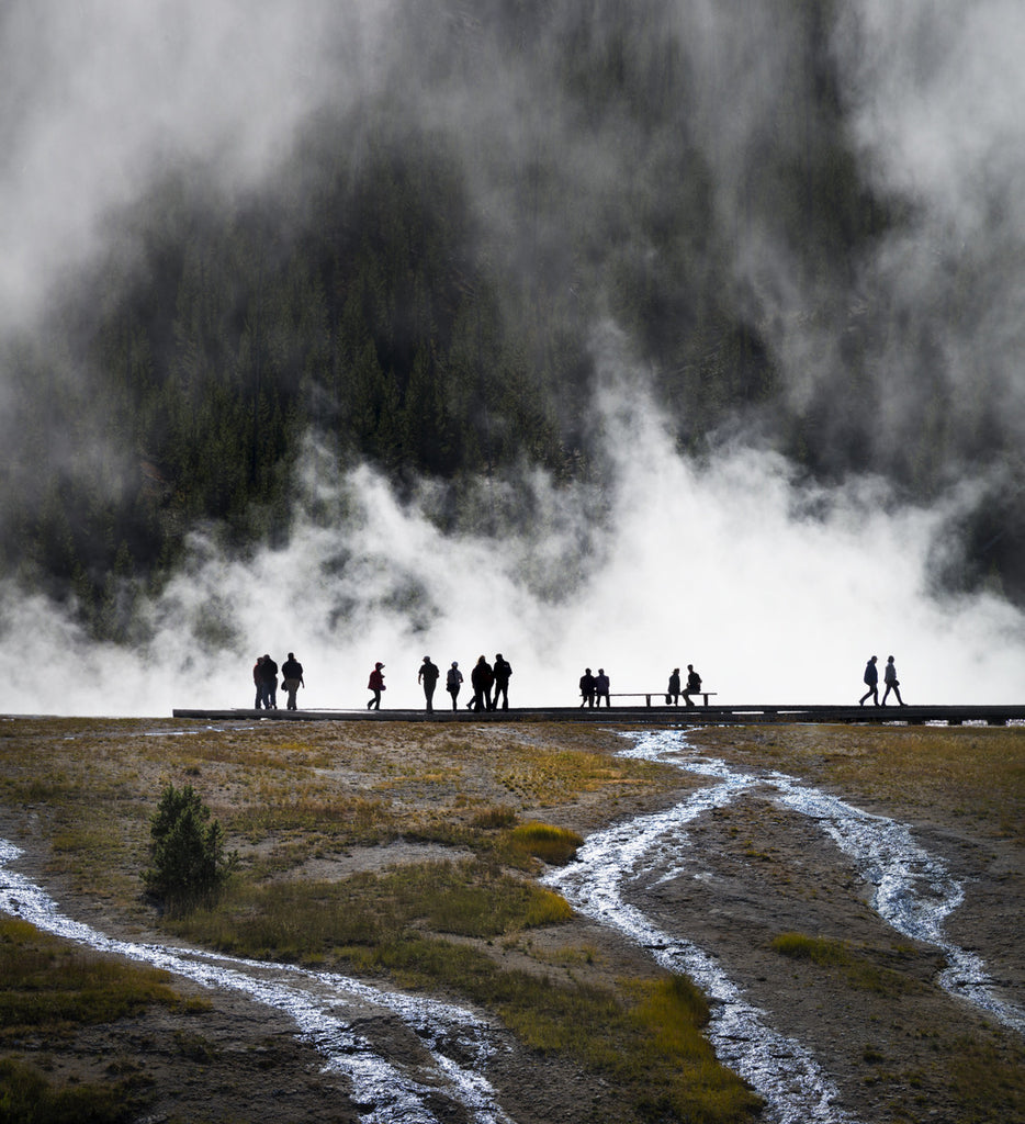 Yellowstone Geyser, Wyoming - Ed Freeman Fine Art