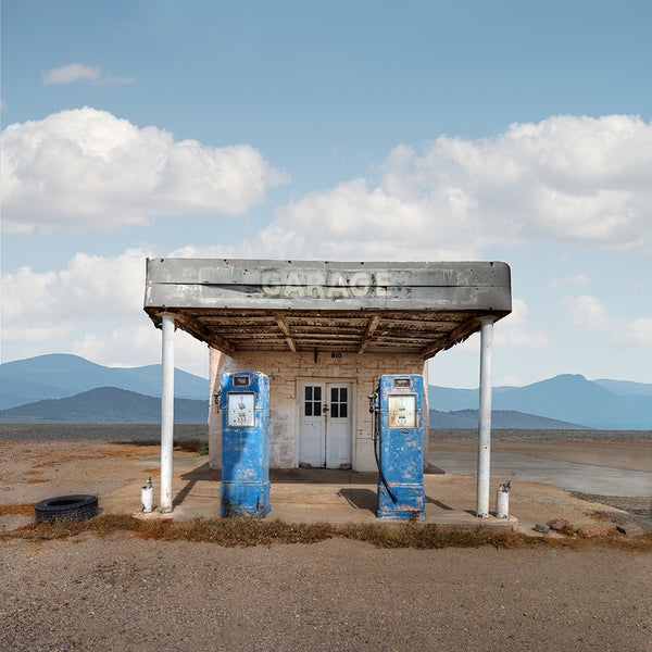 Abandoned Gas Station, Quartzite, Arizona - Ed Freeman Fine Art