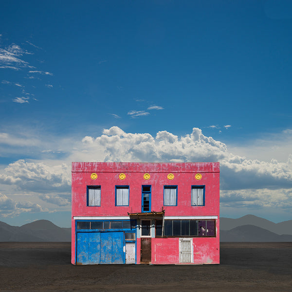 Red Building, Miami, Arizona - Ed Freeman Fine Art