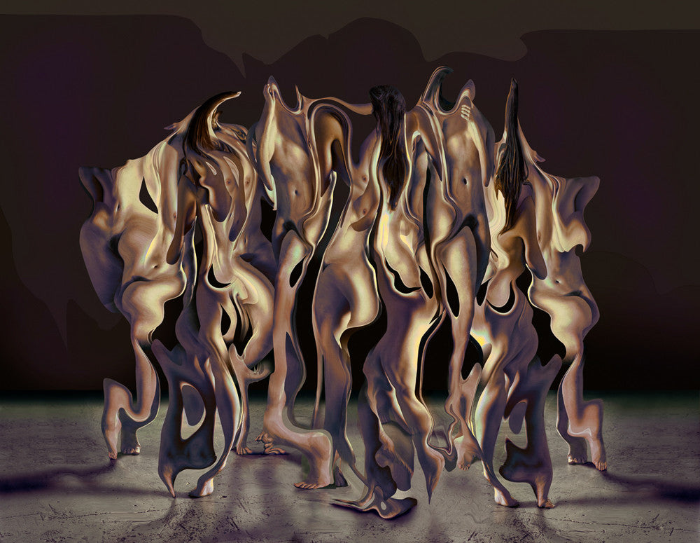Abstract Nude 04 - Ed Freeman Fine Art