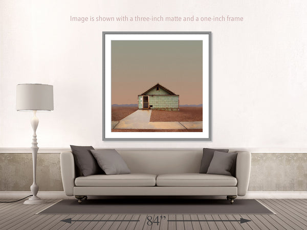 Plain House, Trona, California - Ed Freeman Fine Art