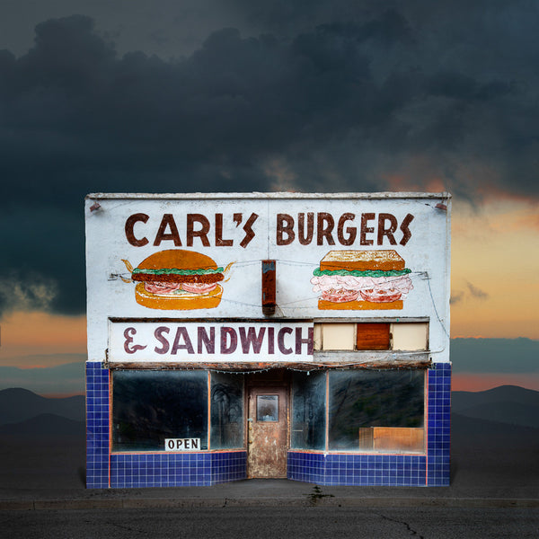Carl's Burgers, Caliente, Nevada - Ed Freeman Fine Art