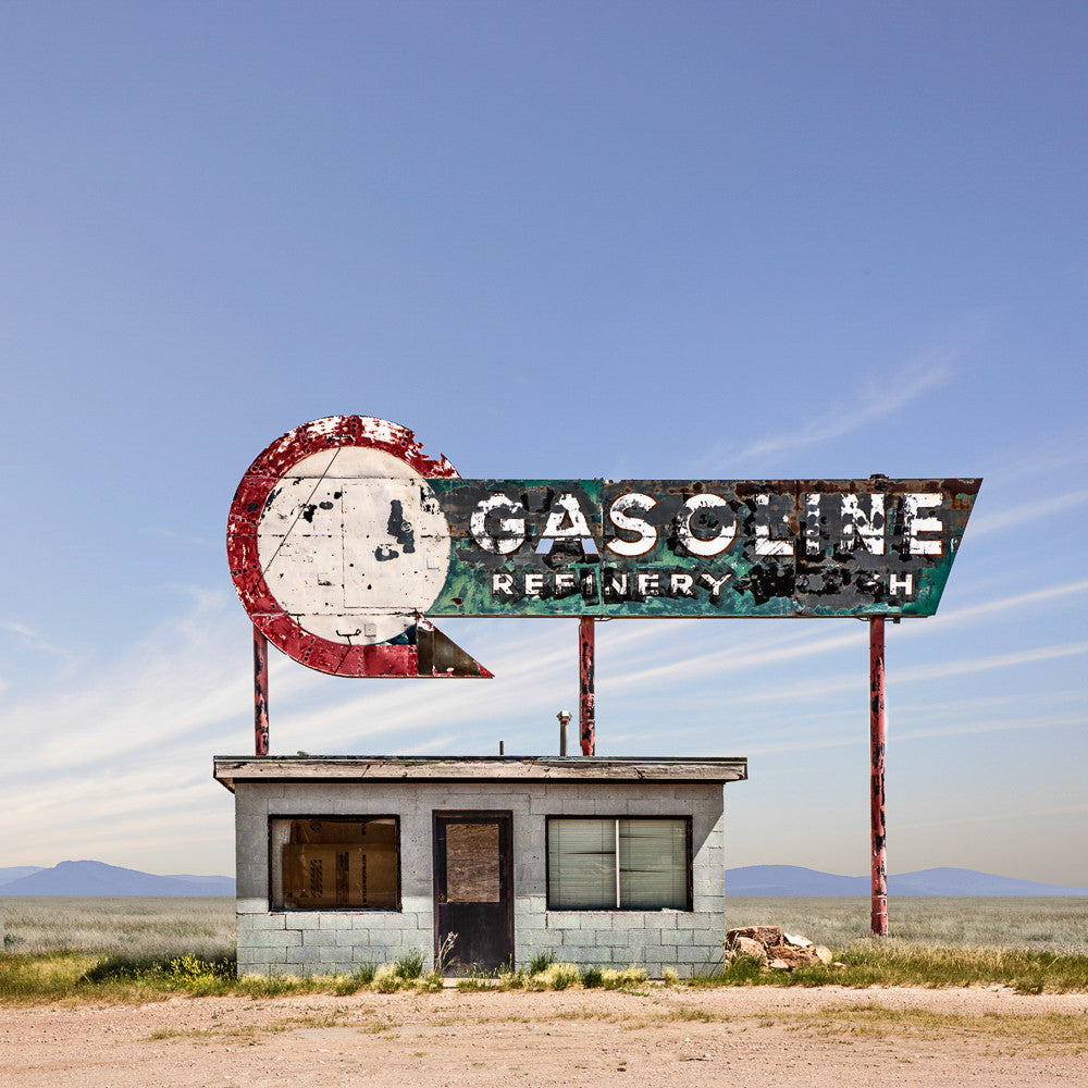 Gasoline Refinery, Scotts Bluff, Nebraska - Ed Freeman Fine Art
