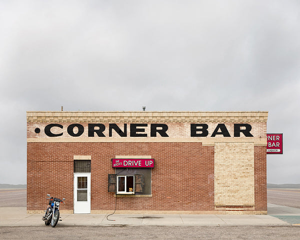 Corner Bar, Lingle, Wyoming - Ed Freeman Fine Art