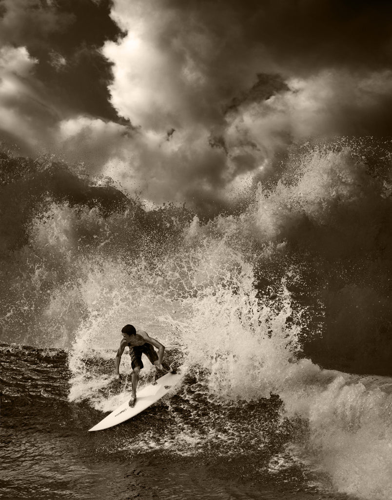 North Shore Surfing #25 - Ed Freeman Fine Art