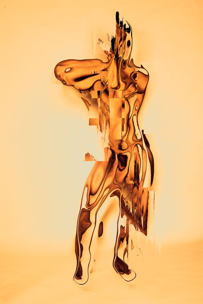Abstract Nude 14 - Ed Freeman Fine Art