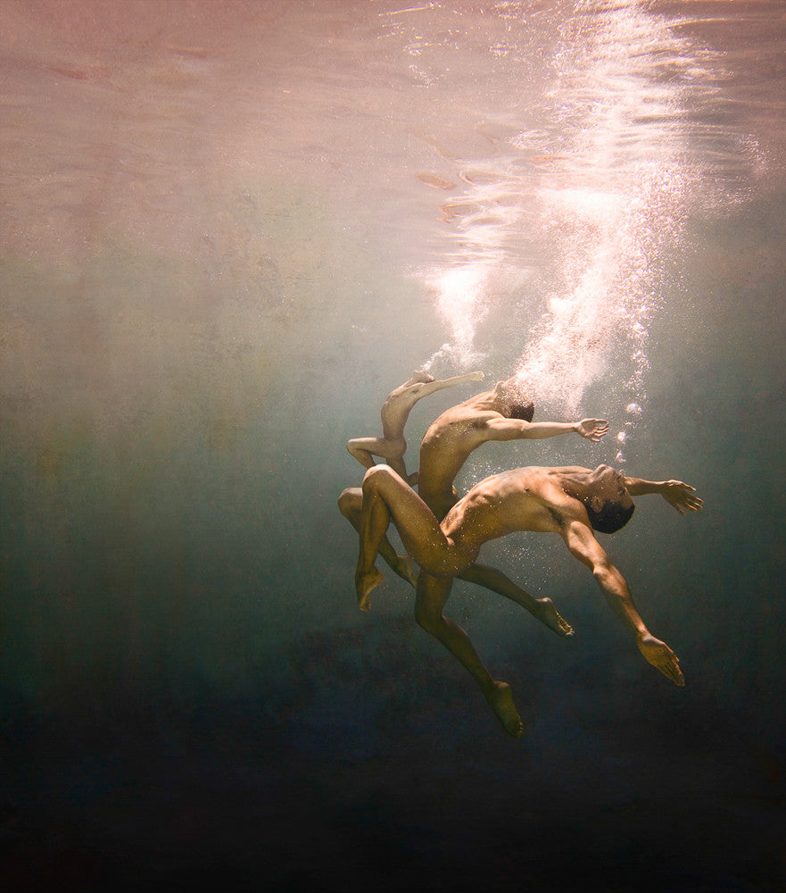 Underwater Nude Trio 03 - Ed Freeman Fine Art