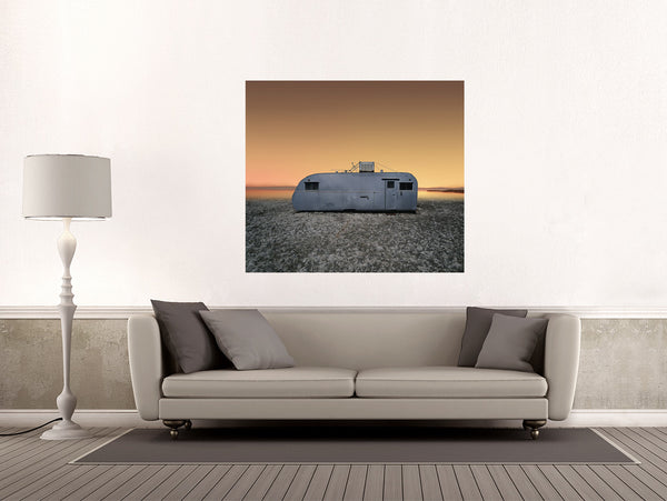 Sunset Trailer, Salton Sea, California - Ed Freeman Fine Art
